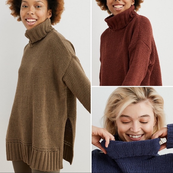 aerie Sweaters - NWT Aerie Sunset Oversize Chenille Sweater